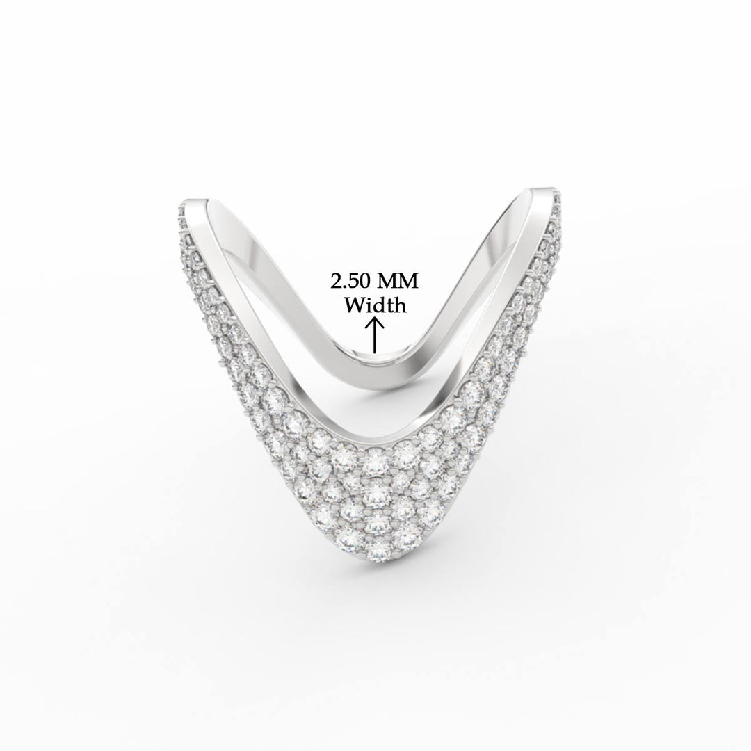 3/4 Carat Diamond Vanki Ring