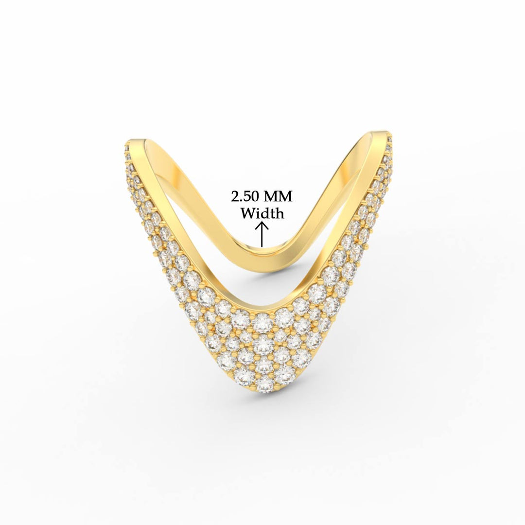 3/4 Carat Diamond Vanki Ring