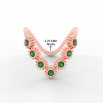 Load image into Gallery viewer, Bezel Set Diamond traditional Vanki Ring