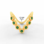 Load image into Gallery viewer, Bezel Set Diamond traditional Vanki Ring