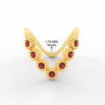 Load image into Gallery viewer, Bezel Set Diamond traditional Vanki Ring