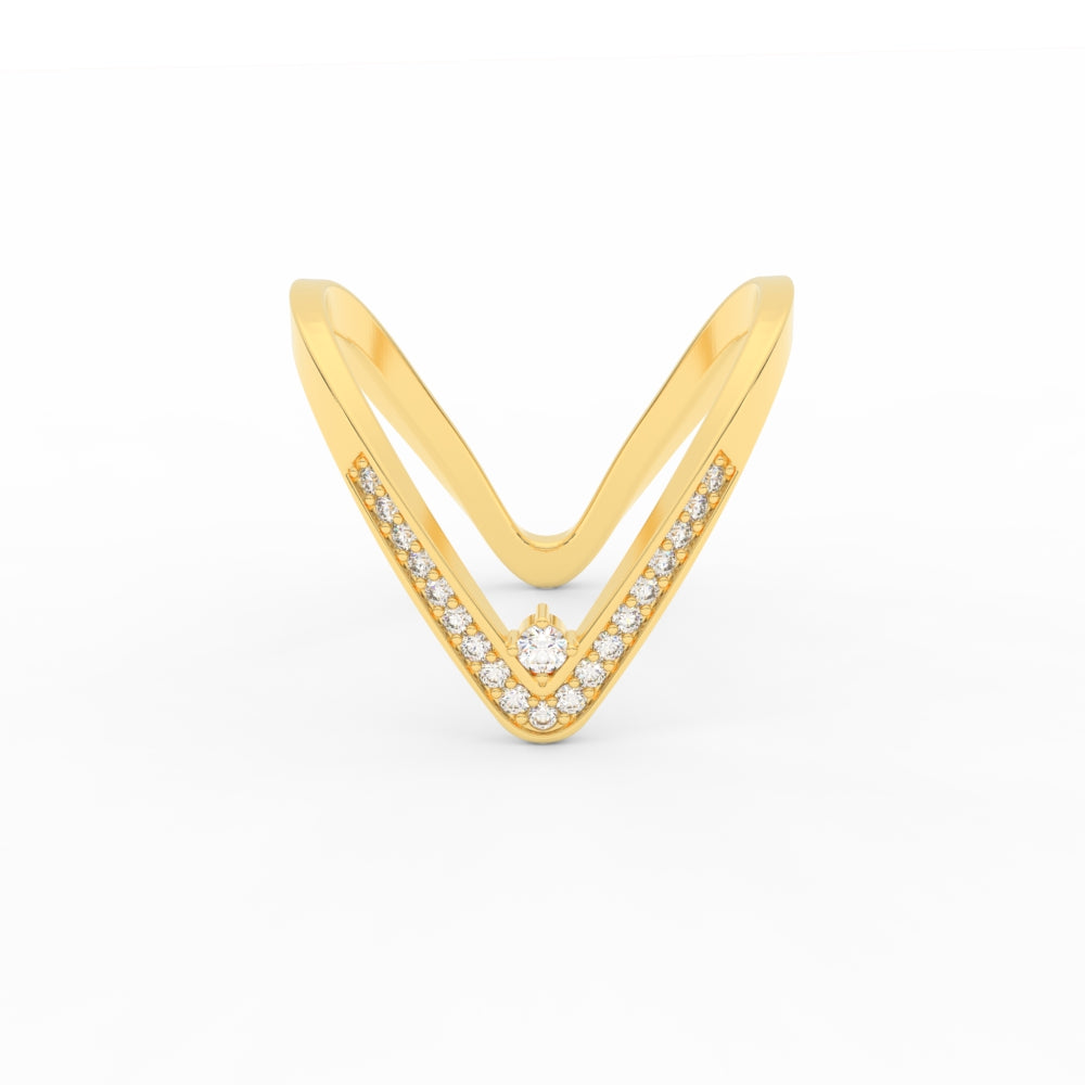 Traditional Vanki Diamond Ring – Mangalsutraonline
