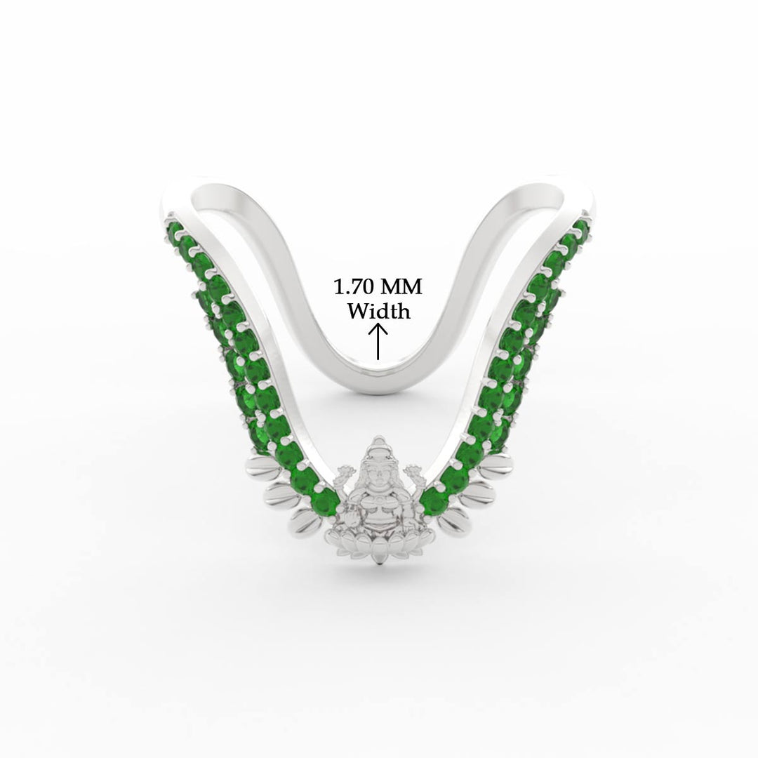 Lakshmi Design Traditional Diamond Vanki Ring