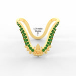 Load image into Gallery viewer, Lakshmi Design Traditional Diamond Vanki Ring