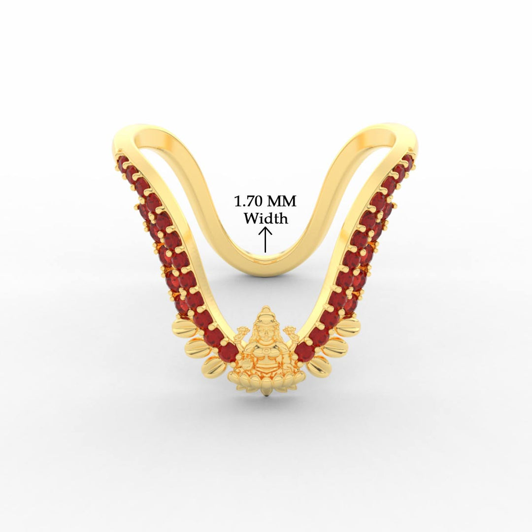 Lakshmi Design Traditional Diamond Vanki Ring