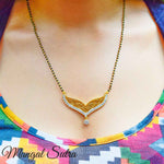 Load image into Gallery viewer, Diamond Filigree Tanmaniya Mangalsutra