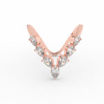 Load image into Gallery viewer, Pear-shape-diamond-vanik-ring-in-14k-rose-gold-MGS10992-NL-RG