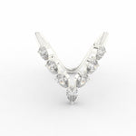 Load image into Gallery viewer, Pear-shape-diamond-vanik-ring-in-14k-white-gold-MGS10992-NL-WG