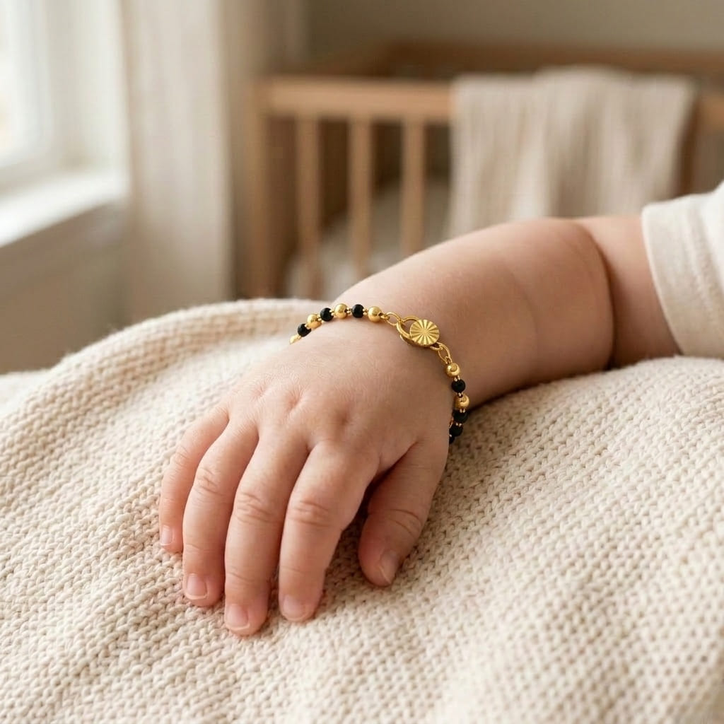 Safety Tips for Babies Wearing Nazariya Bracelets