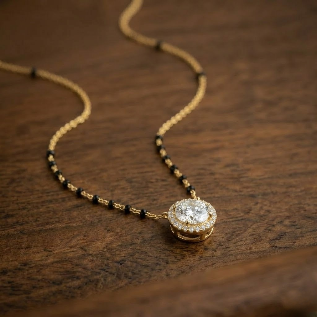 Solitaire Diamond Pendant