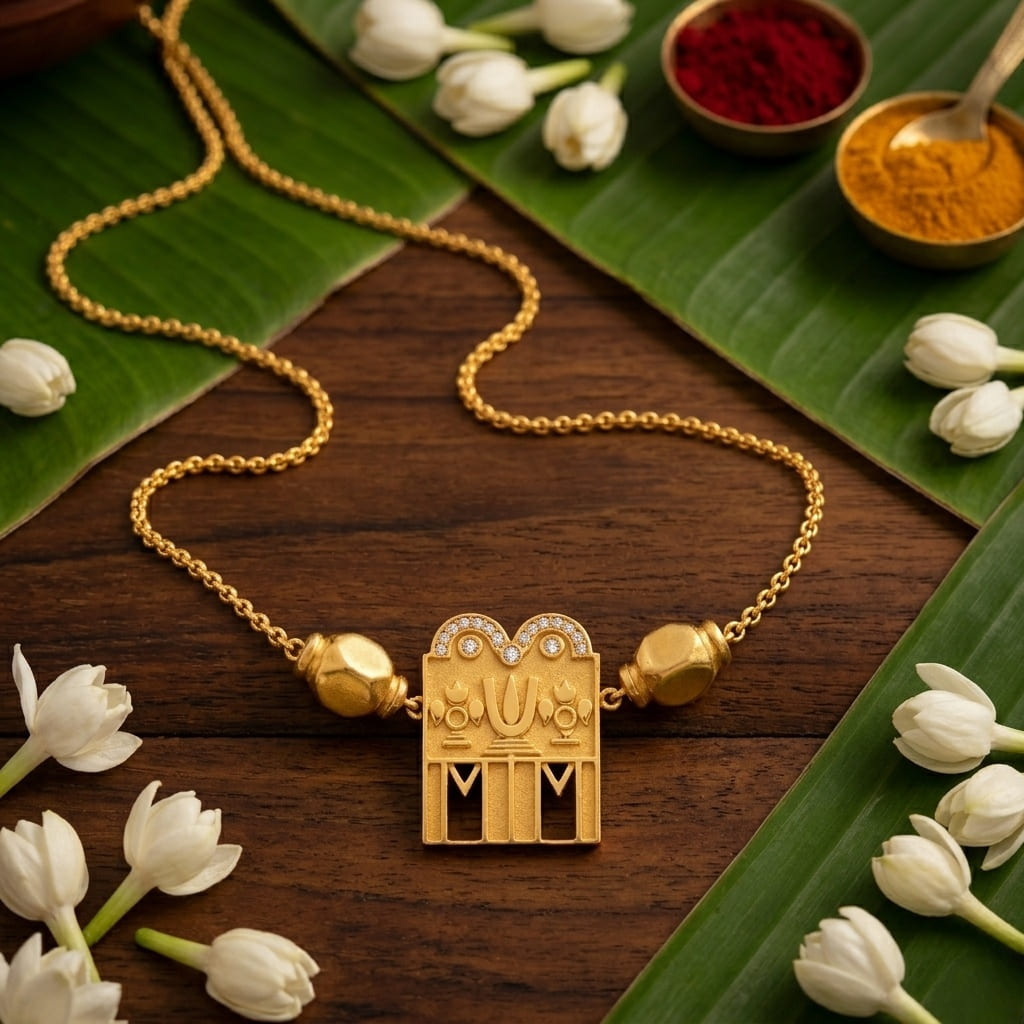 1. Tamil Thali (Thirumangalyam)