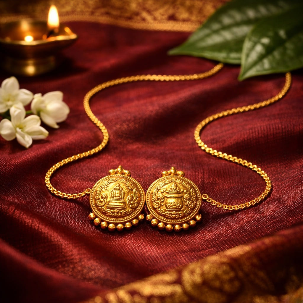 2. Telugu Thali (Bottu)