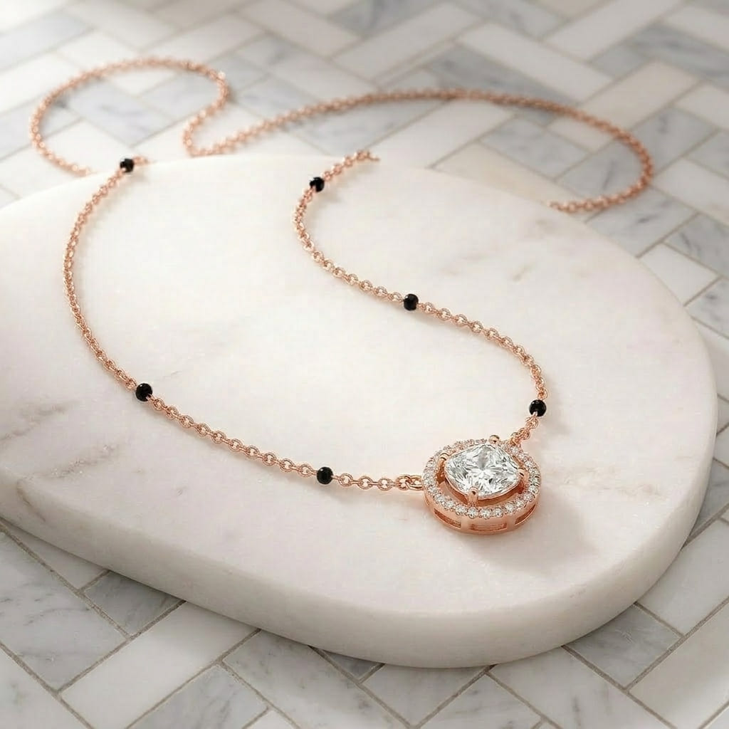 Why Choose a Rose Gold Diamond Mangalsutra?