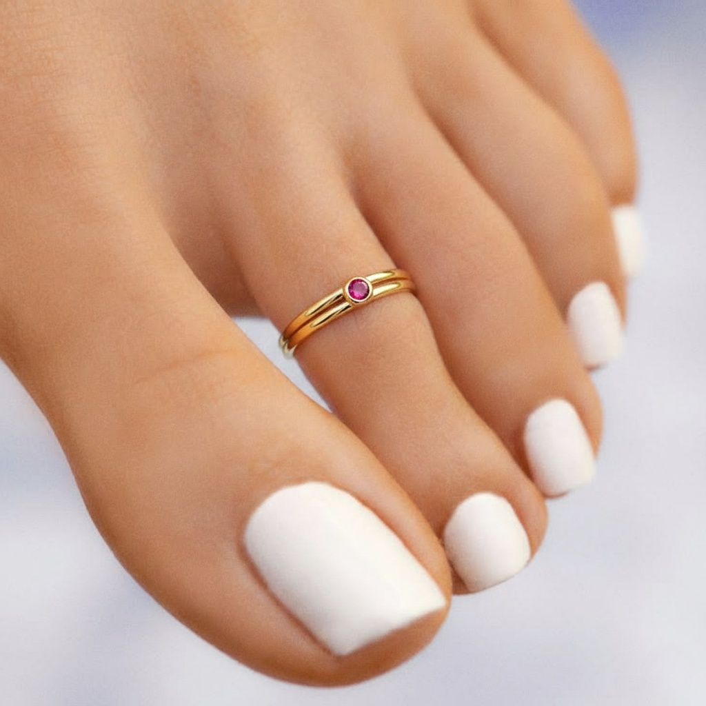 How To Wear Toe Ring: Simply Explained – Mangalsutraonline