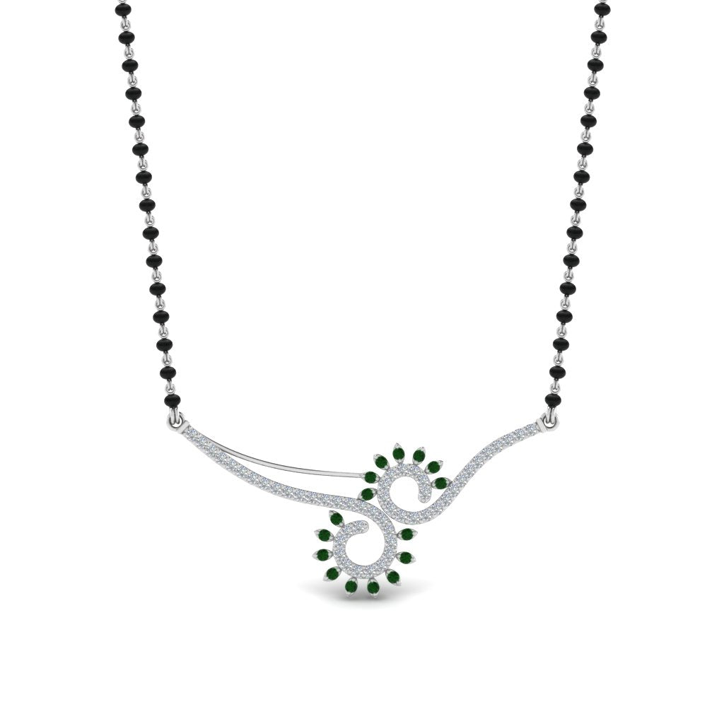 Beautiful Black Beads Mangalsutra Chain