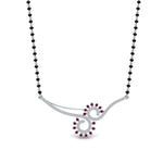 Load image into Gallery viewer, Beautiful Black Beads Mangalsutra Chain
