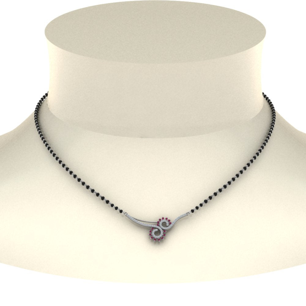 Beautiful Black Beads Mangalsutra Chain