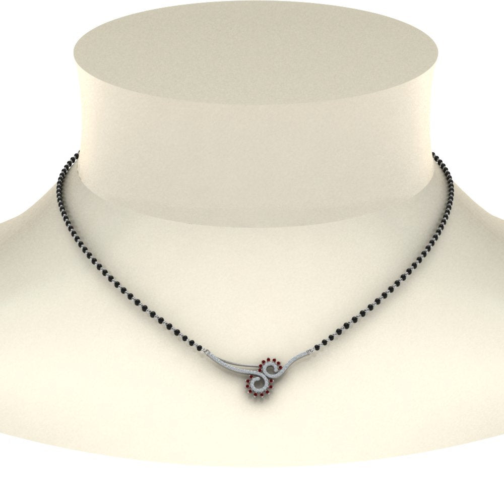 Beautiful Black Beads Mangalsutra Chain