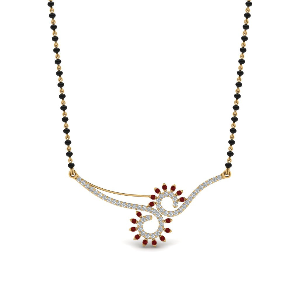 Beautiful Black Beads Mangalsutra Chain