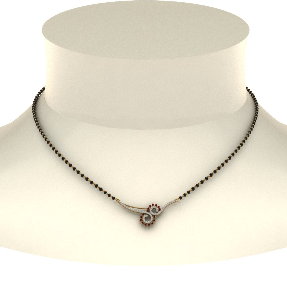 Beautiful Black Beads Mangalsutra Chain