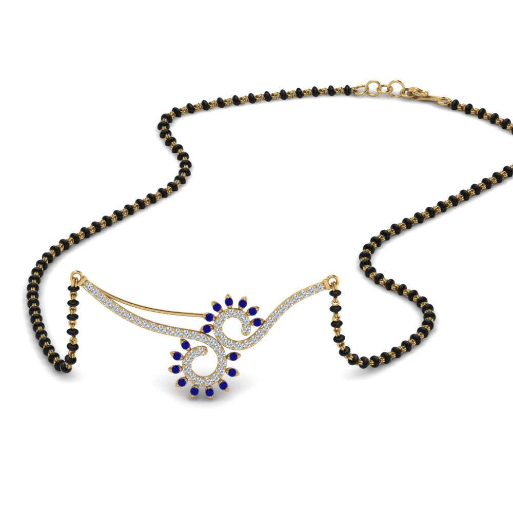 Beautiful Black Beads Mangalsutra Chain