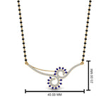 Load image into Gallery viewer, Beautiful Black Beads Mangalsutra Chain
