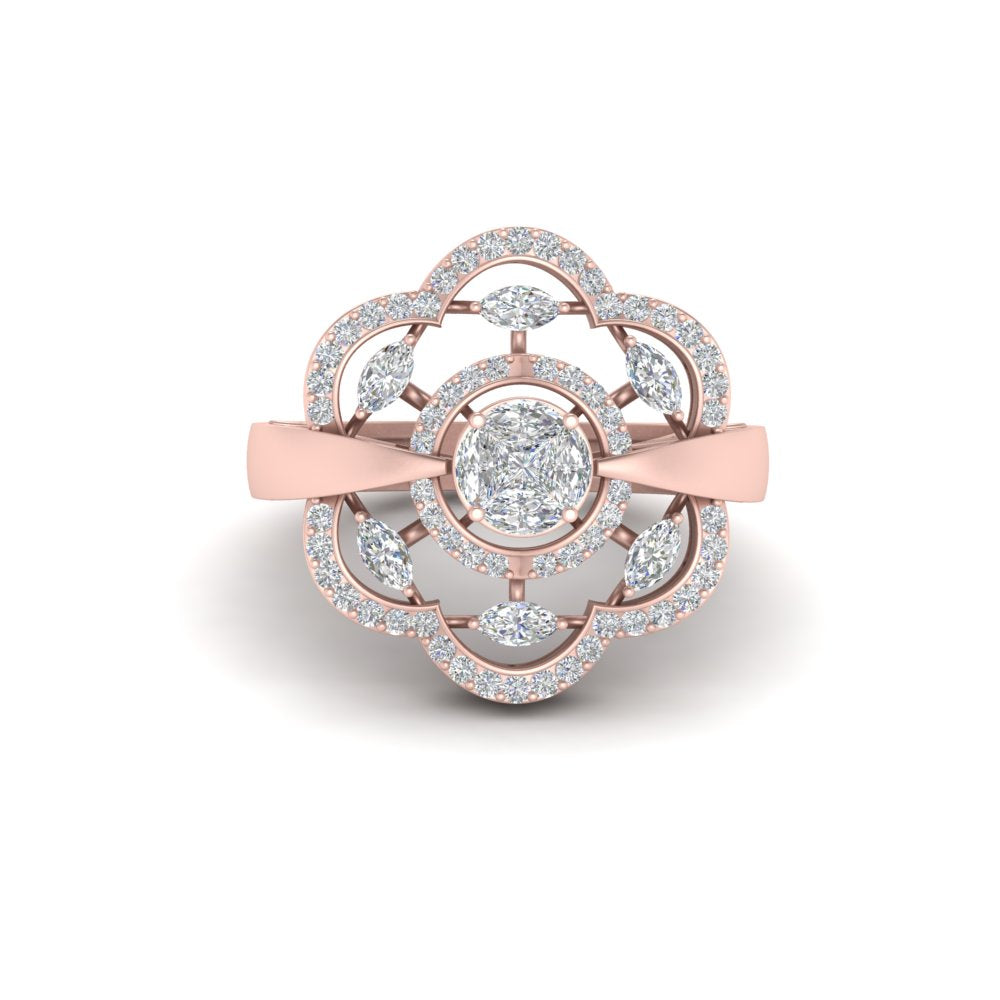 Halo Diamond Engagement Ring | Boca Raton, FL – Devon's Diamonds & Decor