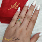 Load image into Gallery viewer, Bezel Set Diamond traditional Vanki Ring