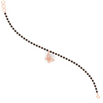 Load image into Gallery viewer, Butterfly Diamond Mangalsutra Chain Bracelet