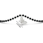 Load image into Gallery viewer, Butterfly Diamond Mangalsutra Chain Bracelet