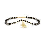 Load image into Gallery viewer, Butterfly Diamond Mangalsutra Chain Bracelet