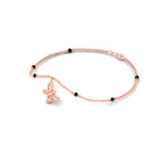 Load image into Gallery viewer, Butterfly Diamond Mangalsutra Chain Bracelet