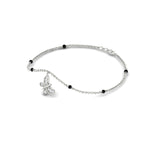 Load image into Gallery viewer, Butterfly Diamond Mangalsutra Chain Bracelet