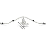 Load image into Gallery viewer, Butterfly Diamond Mangalsutra Chain Bracelet