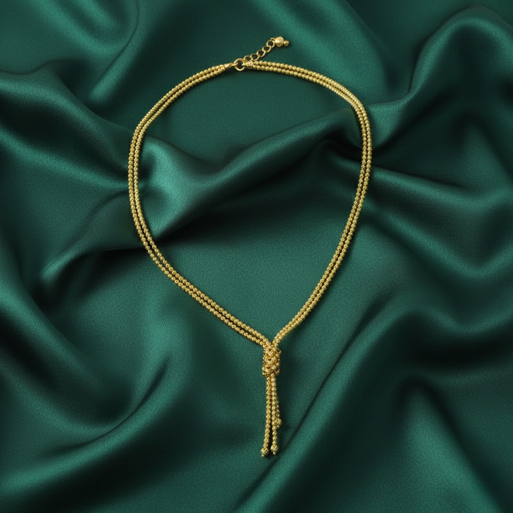 7. Lariat Ball Chain