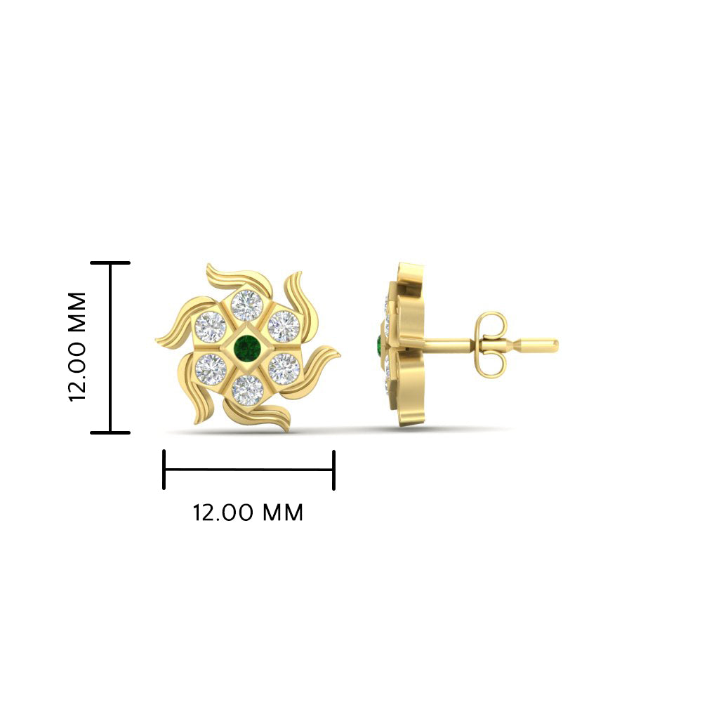 Chakra Impon Daily Stud Earrings