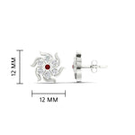 Load image into Gallery viewer, Chakra Impon Daily Stud Earrings
