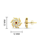 Load image into Gallery viewer, Chakra Impon Daily Stud Earrings
