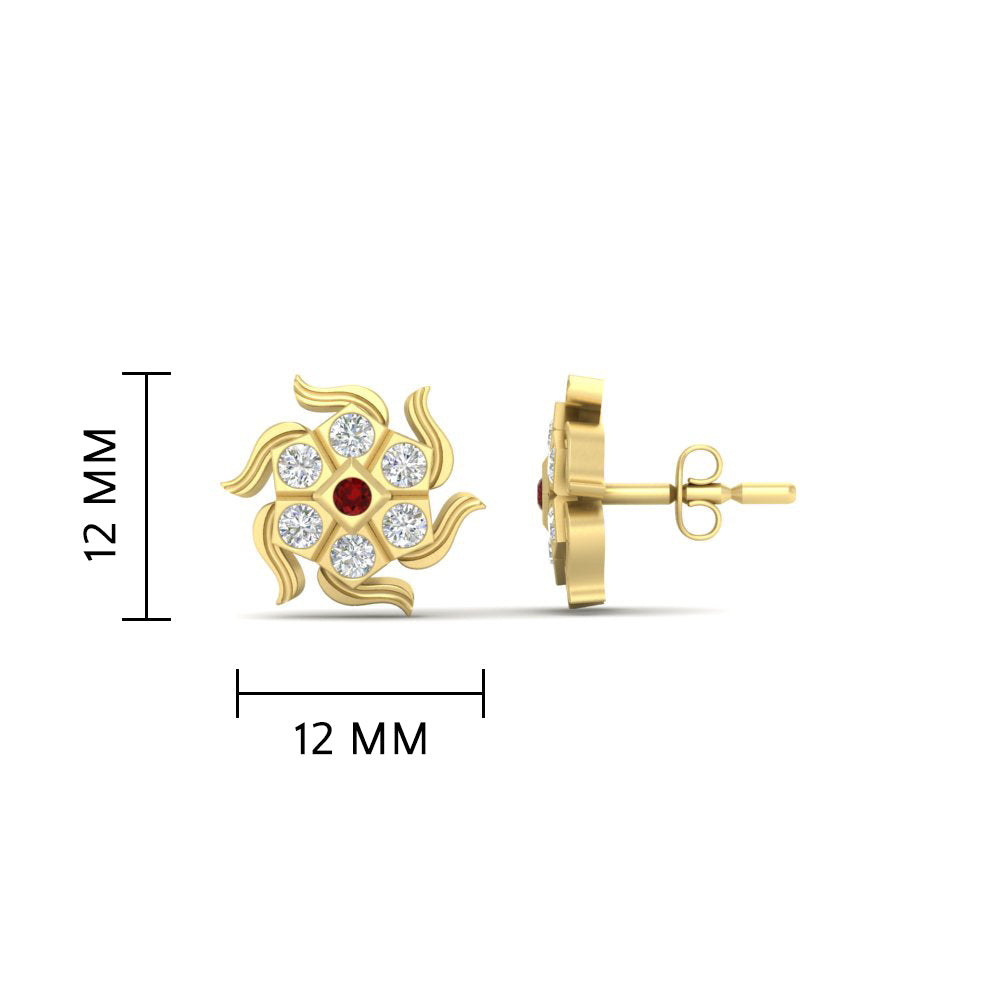 Chakra Impon Daily Stud Earrings