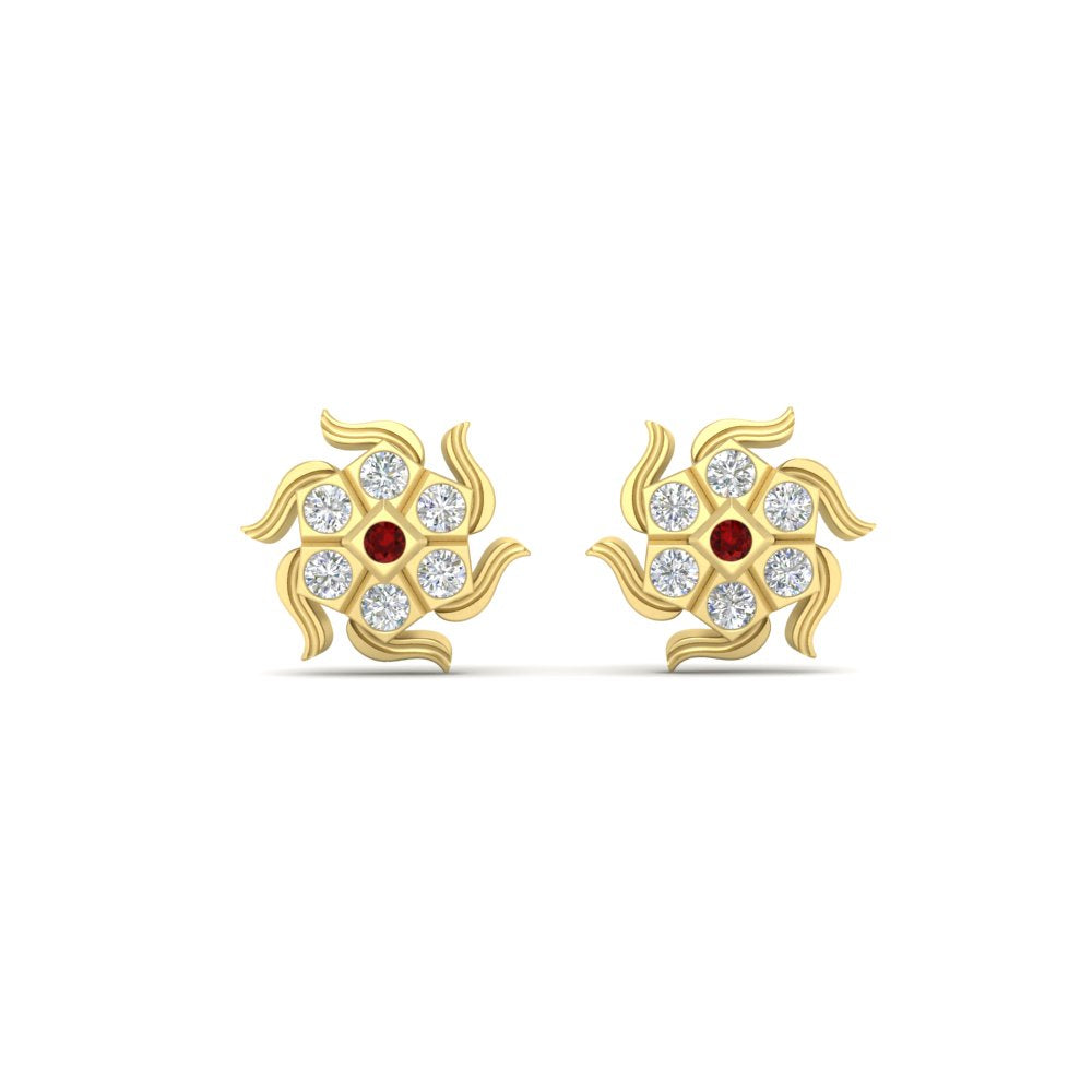 Chakra Impon Daily Stud Earrings