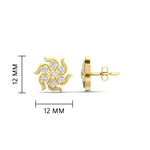 Load image into Gallery viewer, Chakra Impon Daily Stud Earrings
