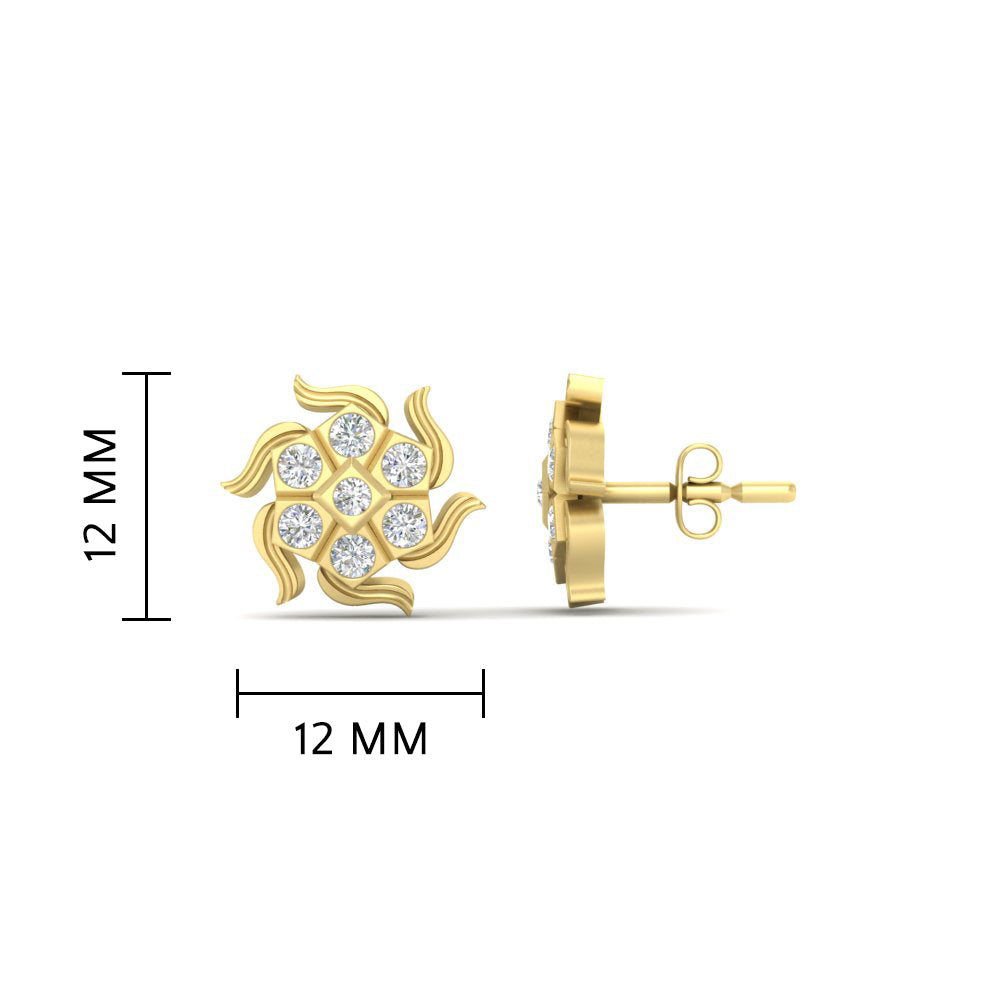 Chakra Impon Daily Stud Earrings