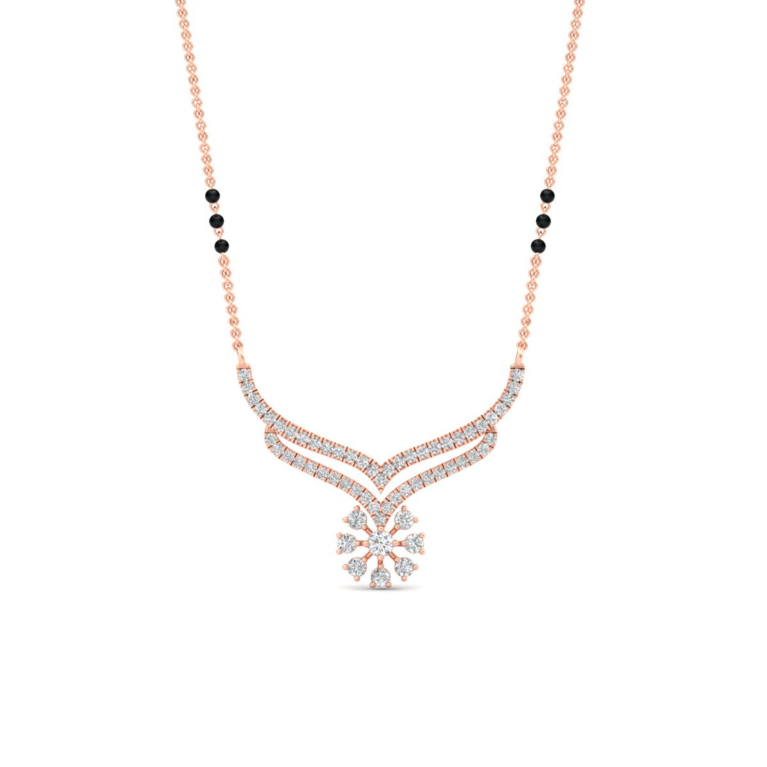 Classic Delicate Diamond Mangalsutra