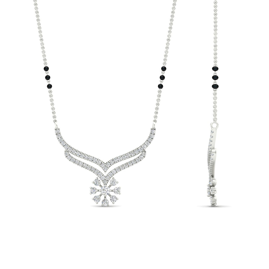 Classic Delicate Diamond Mangalsutra