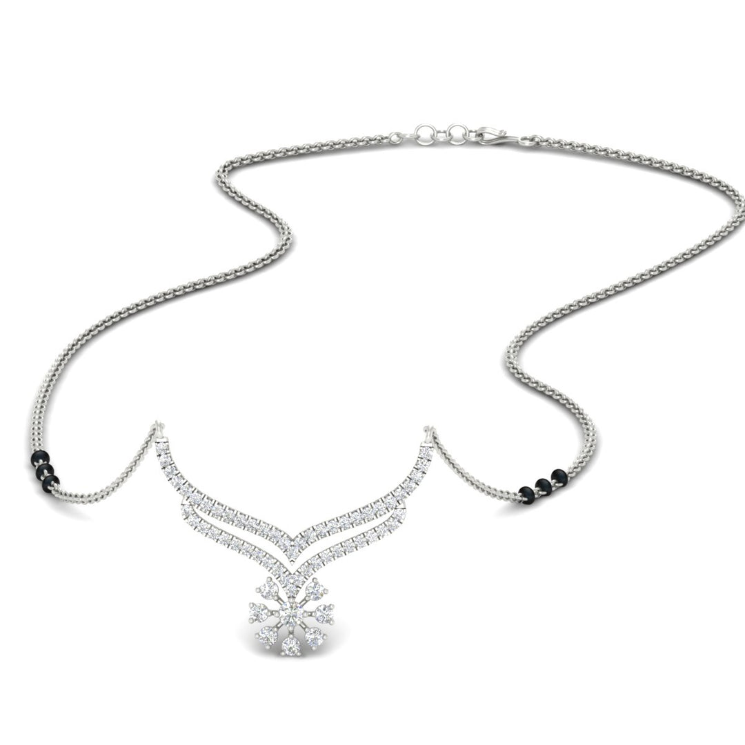 Classic Delicate Diamond Mangalsutra