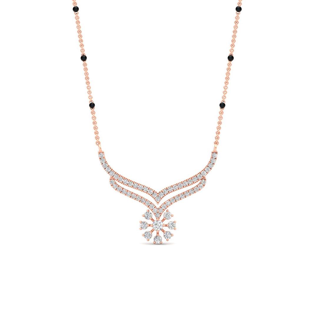 Classic Delicate Diamond Mangalsutra