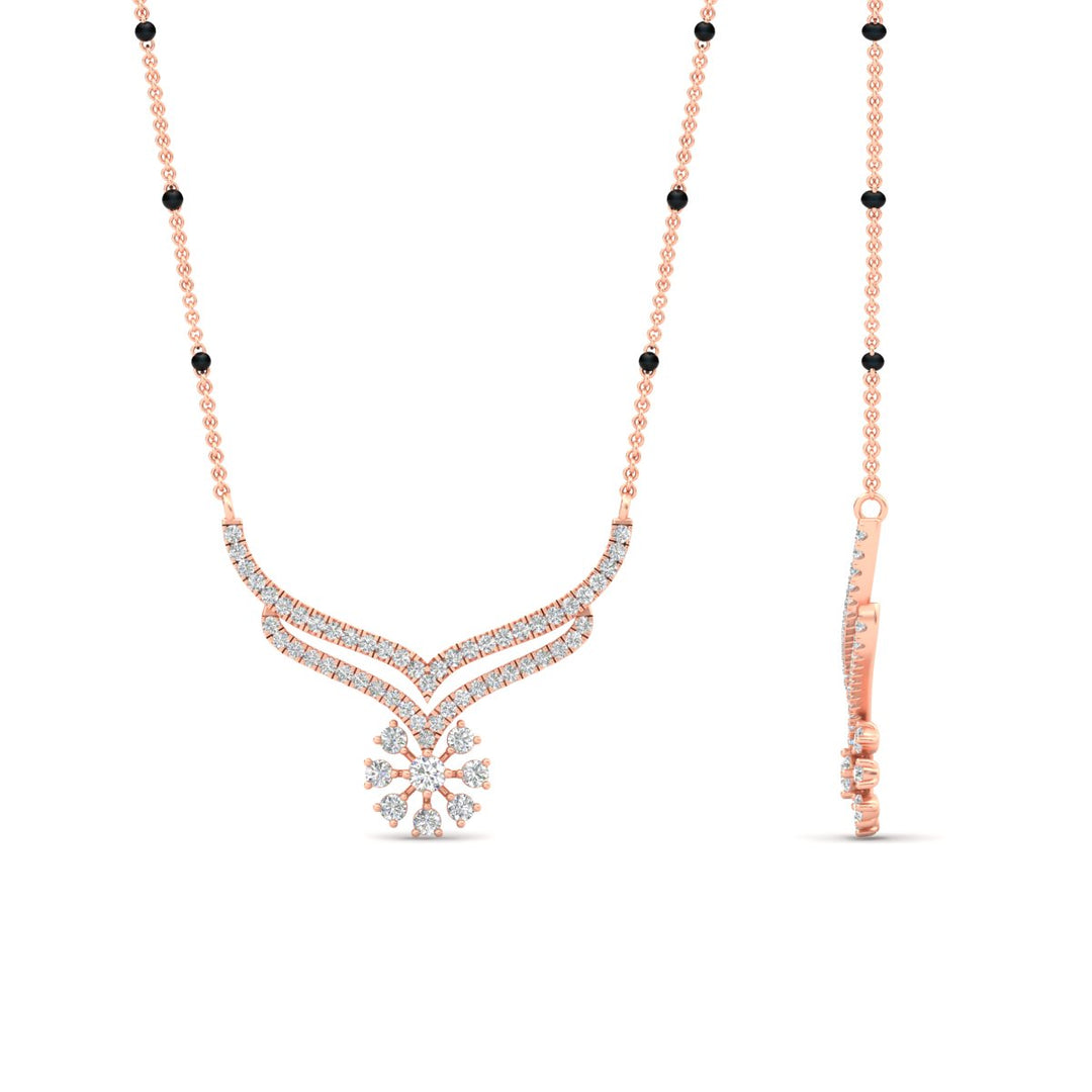 Classic Delicate Diamond Mangalsutra