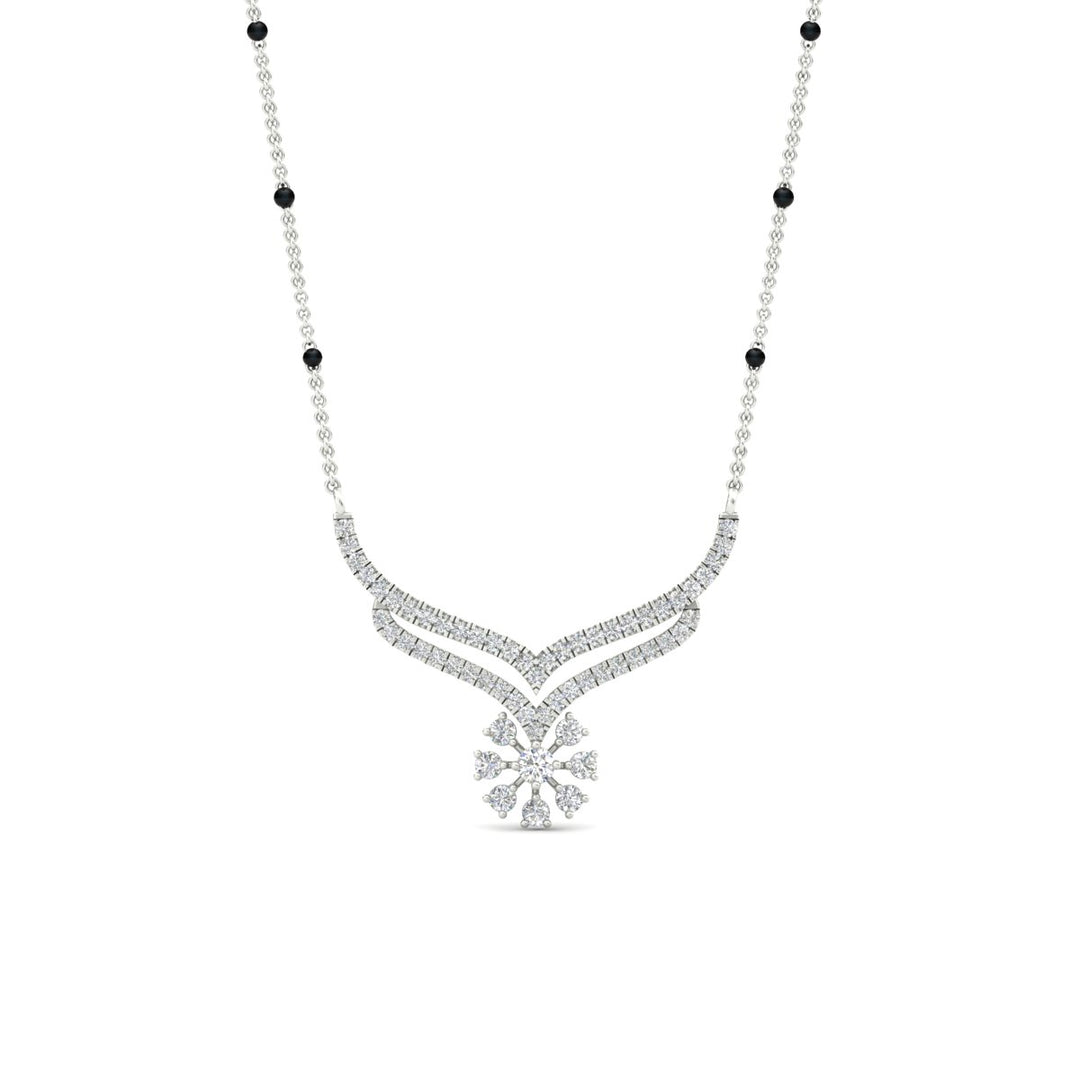 Classic Delicate Diamond Mangalsutra