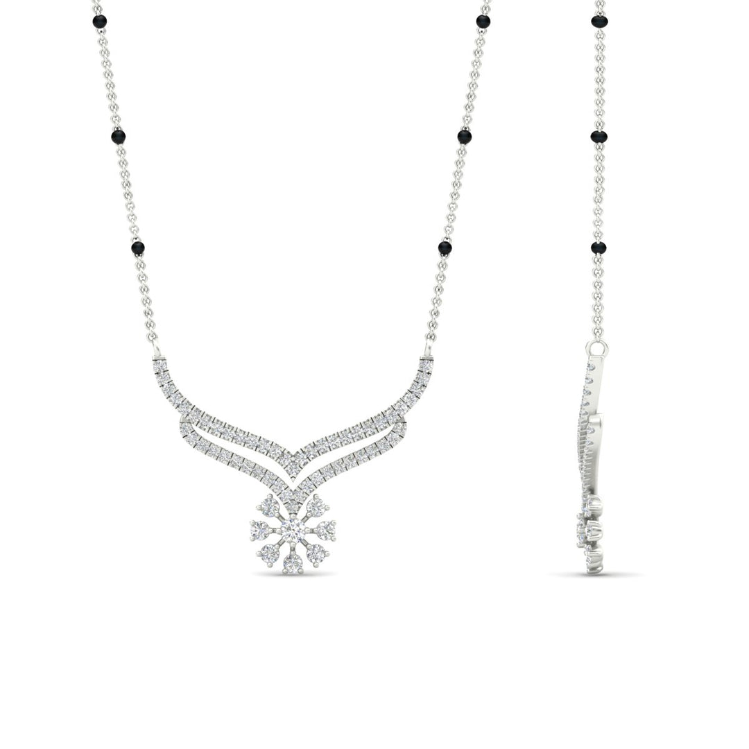 Classic Delicate Diamond Mangalsutra