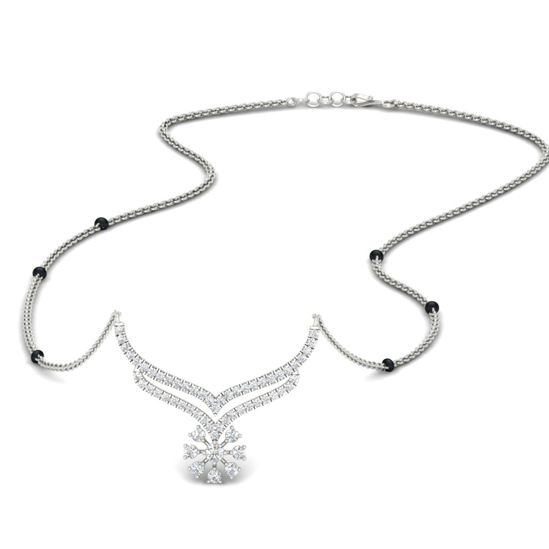 Classic Delicate Diamond Mangalsutra